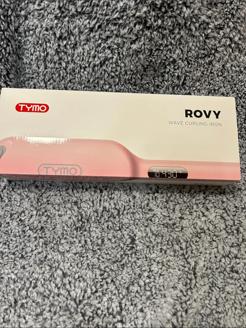Rovy Wave Curling Iron in Pink